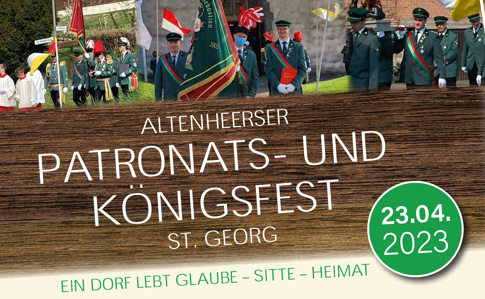 Patronatsfest St. Georg mit Königsproklamation