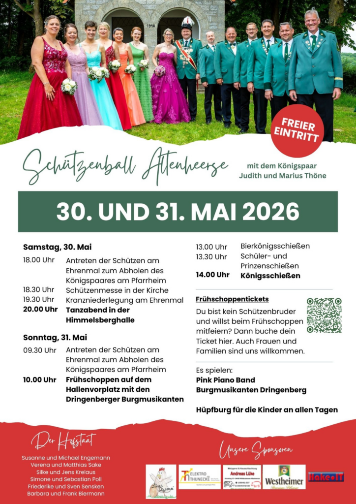 Schützenball 2026 in Altenheerse